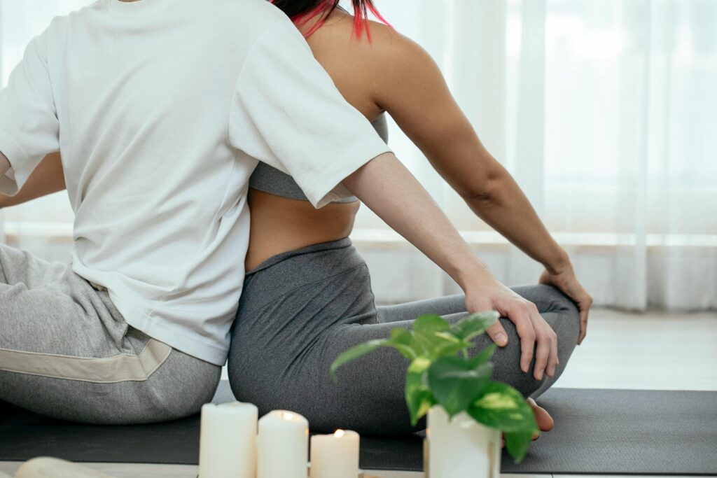 Couple Yoga to prevent fertilization errors