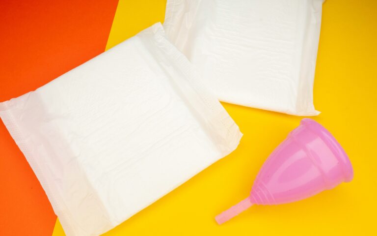 Menstrual Cups and Pads used in Periods