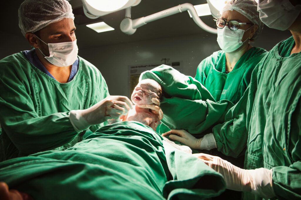 baby delivery in hospital